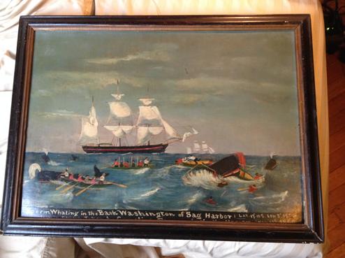 FBI New York Facilitates Return of Stolen Painting to Oysterponds Historical Society, Seeks Public Assistance Locating Other Stolen Items On September 29, 2015, FBI New Yorks Art Crime Team returned the Bark Washington painting to the Oysterponds Historical Society in Orient, New York, after it was stolen more than 14 years ago.