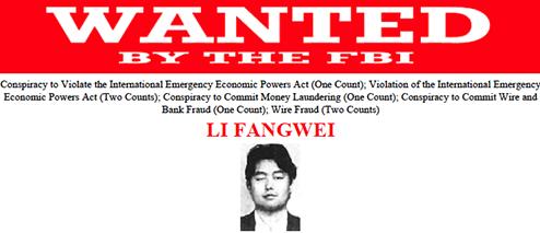 ‘Karl Lee’ Charged in Manhattan Federal Court with Using a Web of Front Companies to Evade U.S. Sanctions WASHINGTON is charged with violating the International Emergency Economic Powers Act (IEEPA) by using United States-based financial institutions to engage in millions of dollars of U.