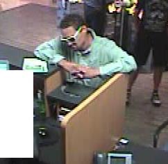 The FBI and San Diego Police Department are seeking assistance to identify the unknown male responsible for robbing the U.S. Bank located inside the Vons grocery store.