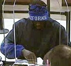 The FBI and the San Diego Police Department are seeking the public's assistance to identify the unknown male responsible for robbing the Chase Bank branch.