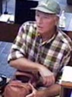 The FBI is seeking information on the identity and whereabouts of a bank robber nicknamed the Satchel Bandit.