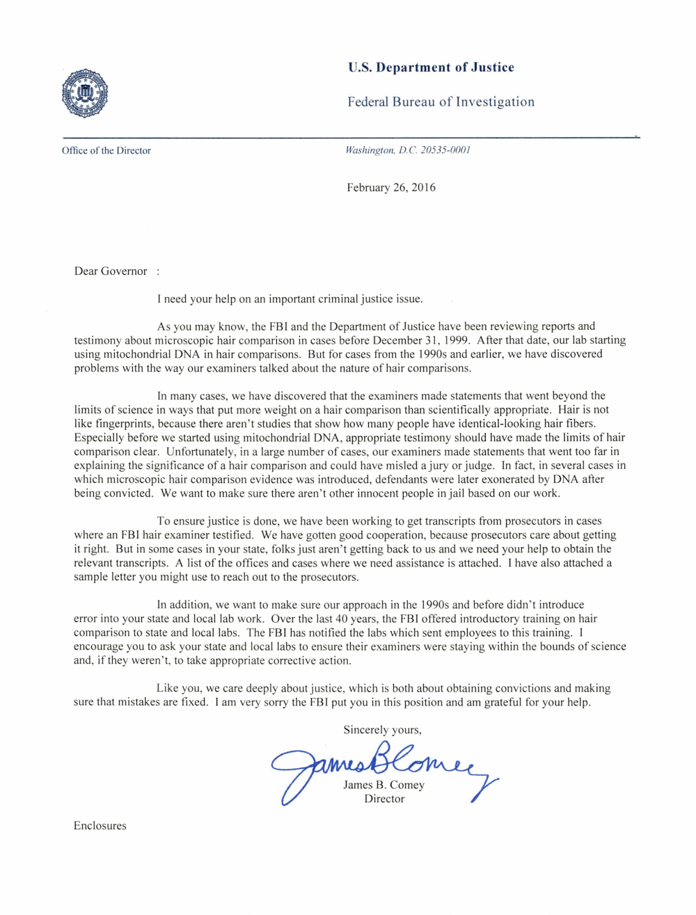 fbi gov file repository cover letter director comey letter to state governors requesting fbi gov file repository cover letter director comey letter to state governors requesting