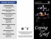 Coping with Grief (FBI Victim Services Brochure)