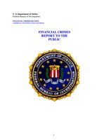 Financial Crimes Report to the Public - 2006