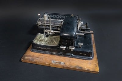 August 2021: Mignon 4 Typewriter