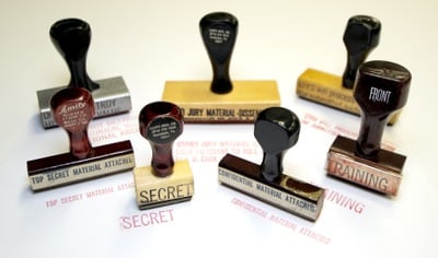 FBI Rubber Stamps