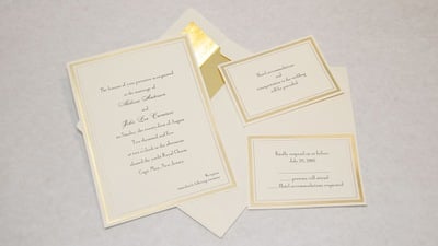 Operation Royal Charm Wedding Invitation
