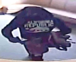 Suspect in the April 22, 2016 armed robbery of the J.B. Merrick Apothecary located at 31 Cricket Avenue in Ardmore, Lower Merion Township, Pennsylvania.