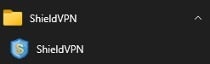 If one of the VPN applications is found, an uninstaller is sometimes located under the start menu option of the VPN application. The example image below shows an instance where the uninstall option is not available. 