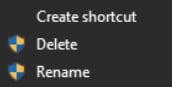 Once the processes have been stopped or verified as not running, then right click on the folder named aMaskVPN,a aDewVPN,a aShineVPN,a aShieldVPN,a aPaladinVPN,a or ProxyGate and select the aDeletea option. Additionally, you could select all files found within the folder and then select the aDeletea option.