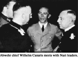 Abwehr Chief Wilhelm Canaris Meets With Nazi Leaders
