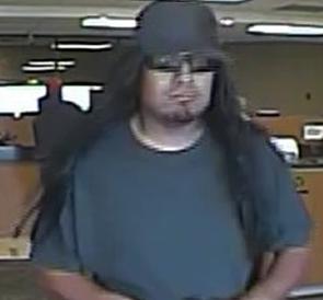 Albuquerque Bank Robbery Suspect, Photo 2 of 2 (10/3/14)