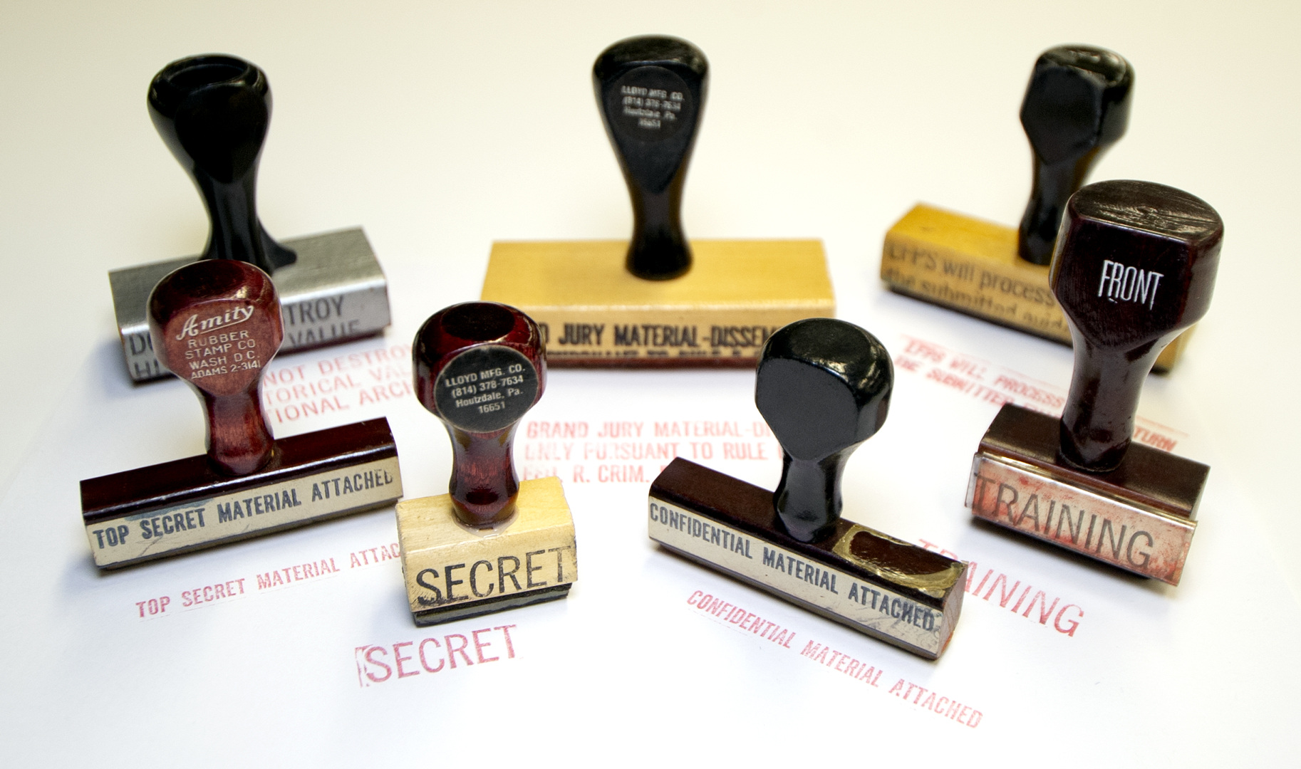 FBI Rubber Stamps — FBI