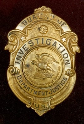 Bureau of Investigation Badge