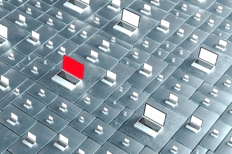 Botnet Attack, illustration