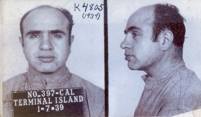 Al Capone Mug Shot 1939