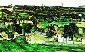 Cezanne, View of Auvers-sur-Oise