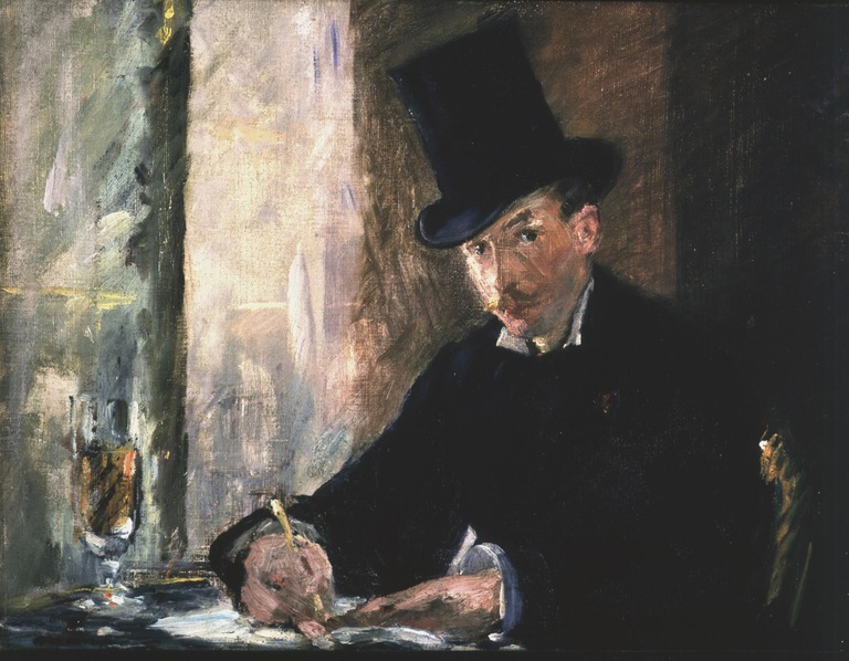 Manet, Chez Tortoni, 1878–1880 Manet, Chez Tortoni, 1878–1880