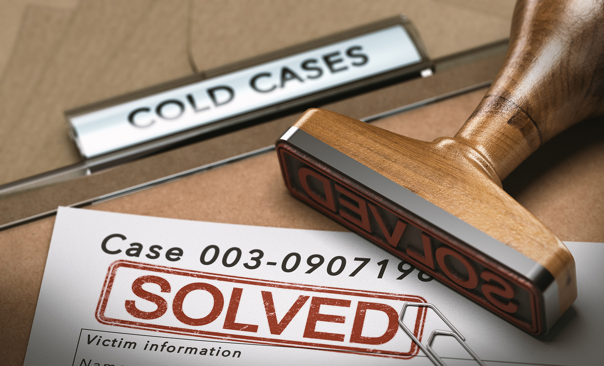 solve cold case files