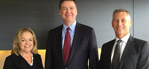 Director Comey with New Zealand Law Enforcement Leaders