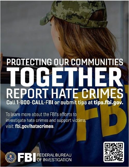 Dallas Hate Crimes Poster