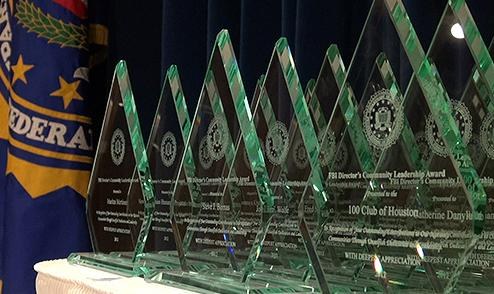 Director's Community Leadership Award Trophies