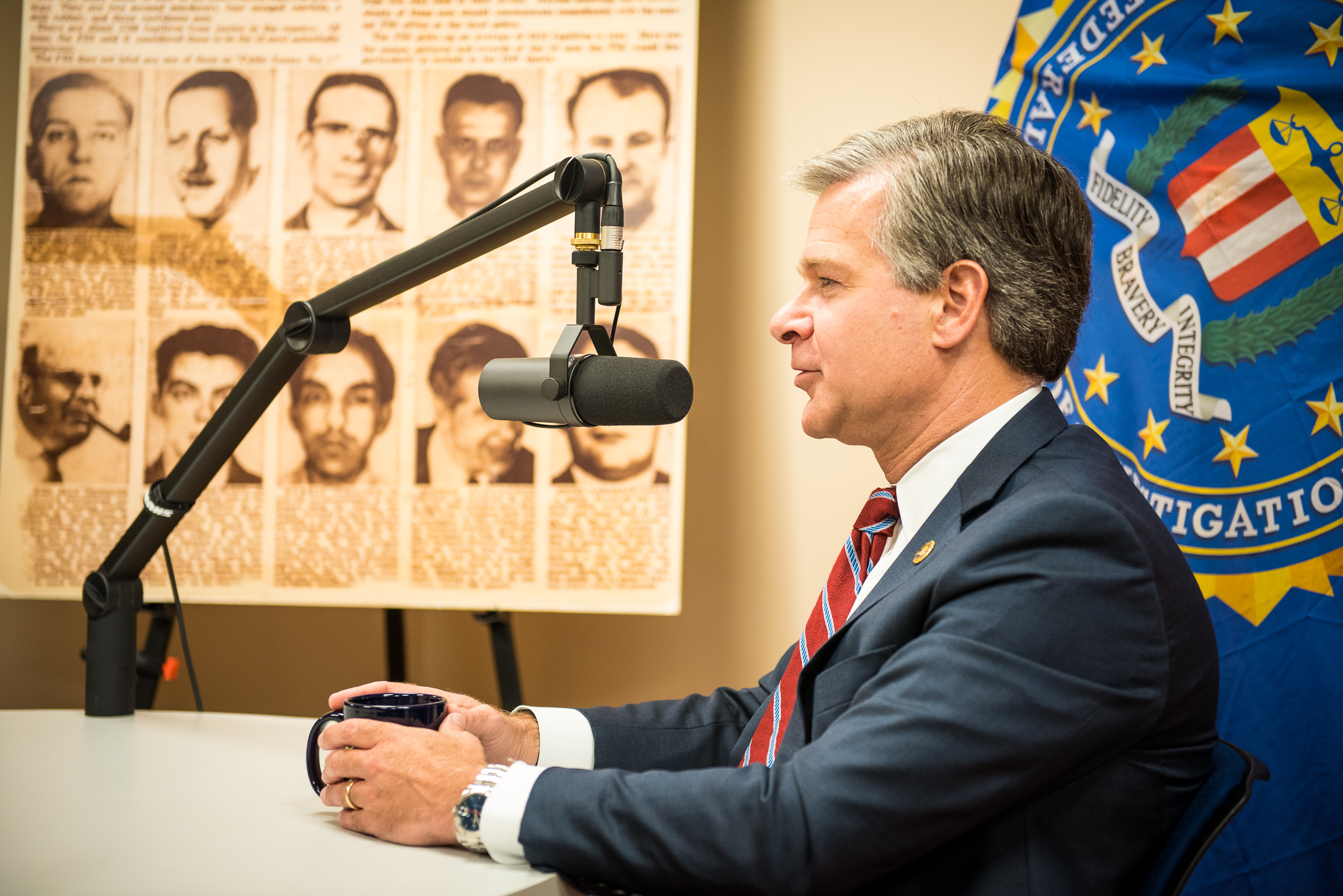 FBI Director Wray Podcast Interview