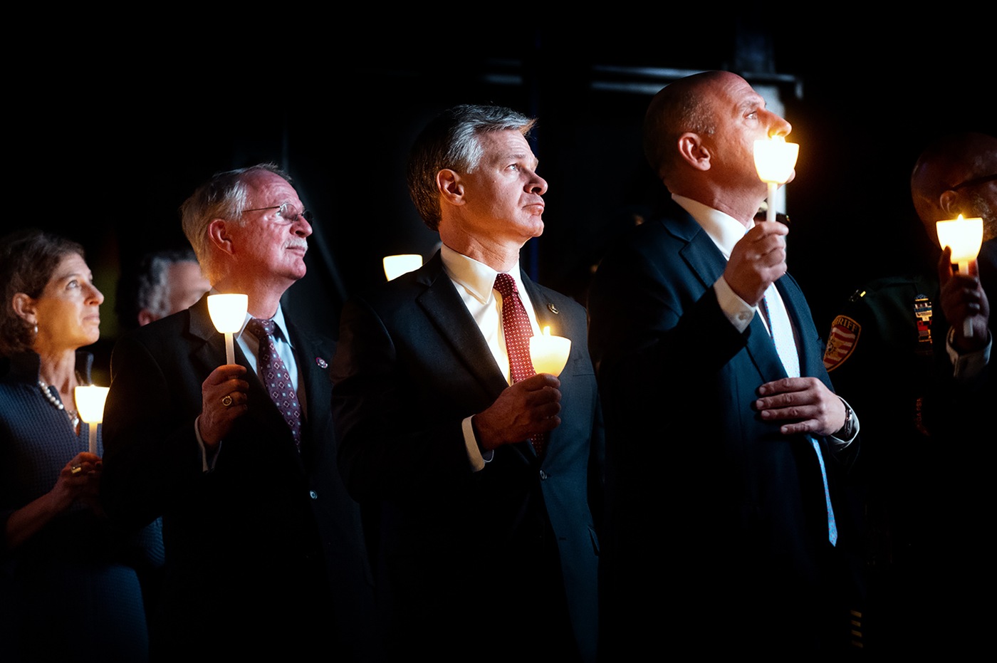 Director Wray attended the 34th Annual Candlelight Vigil