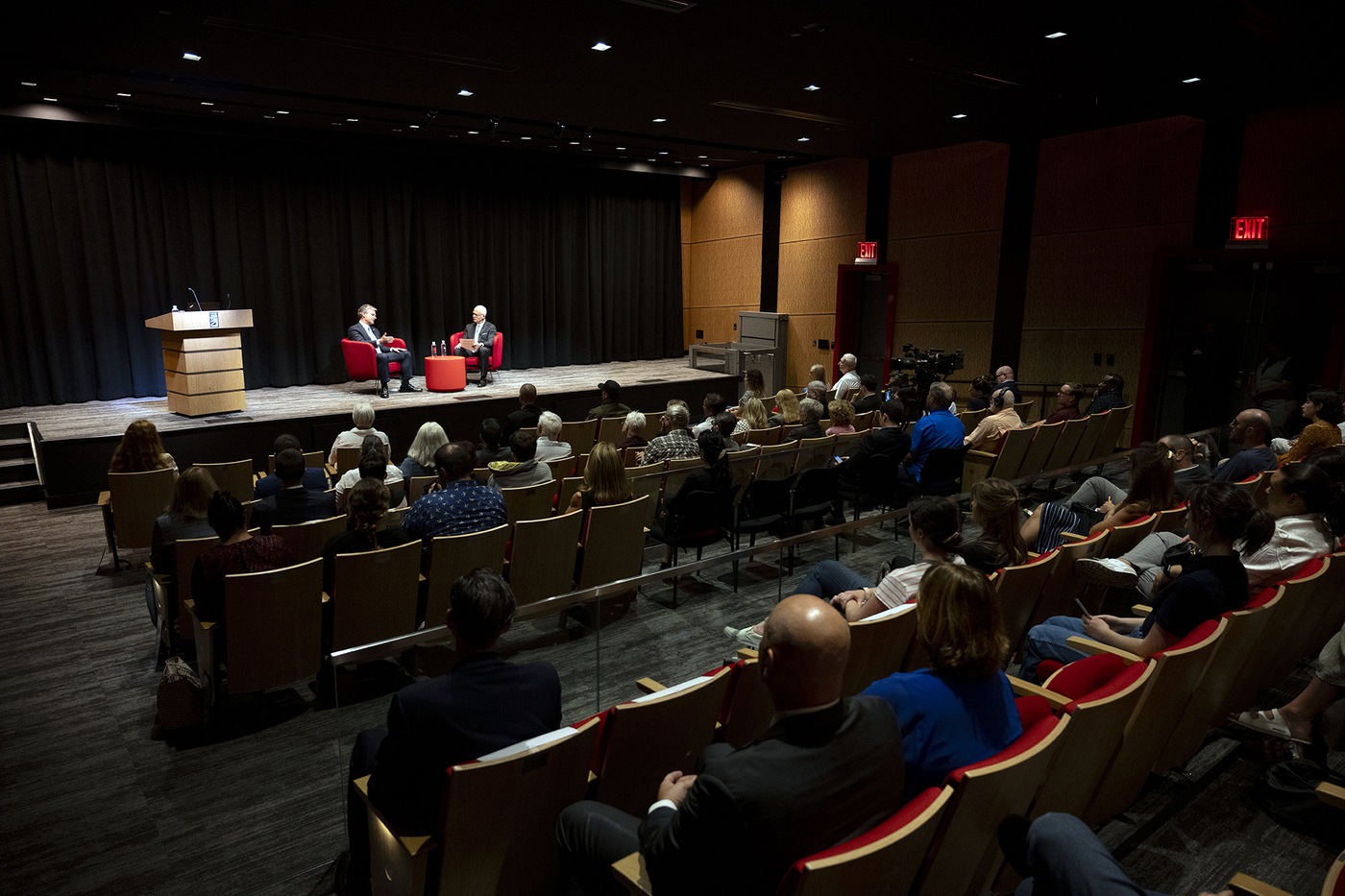 Director Wray Discusses National Security Threats at International Spy Museum Event 