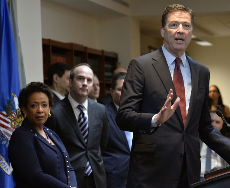 Director Comey at Press Conference on Charges Against FIFA Officials