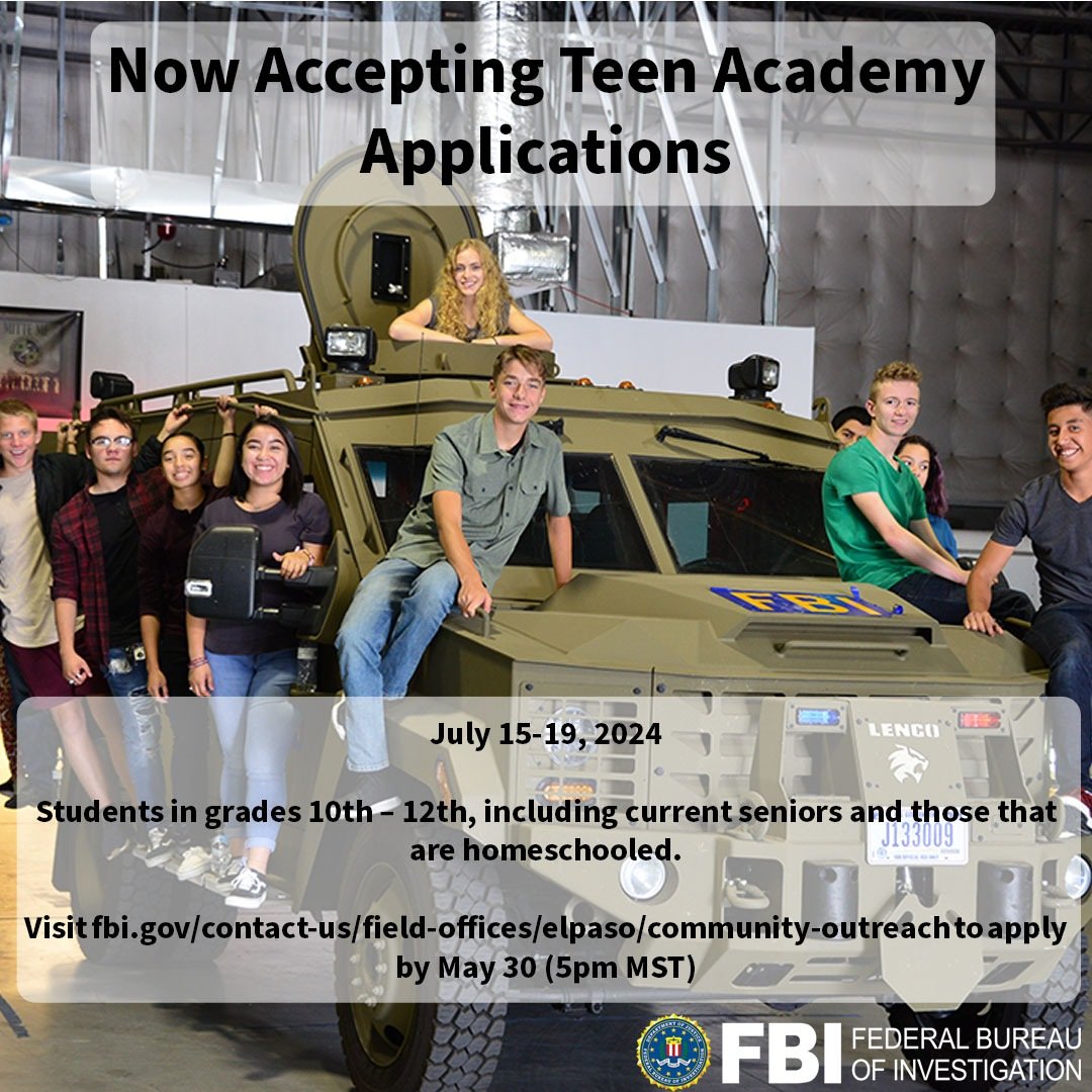 El Paso FBI Teen Academy
