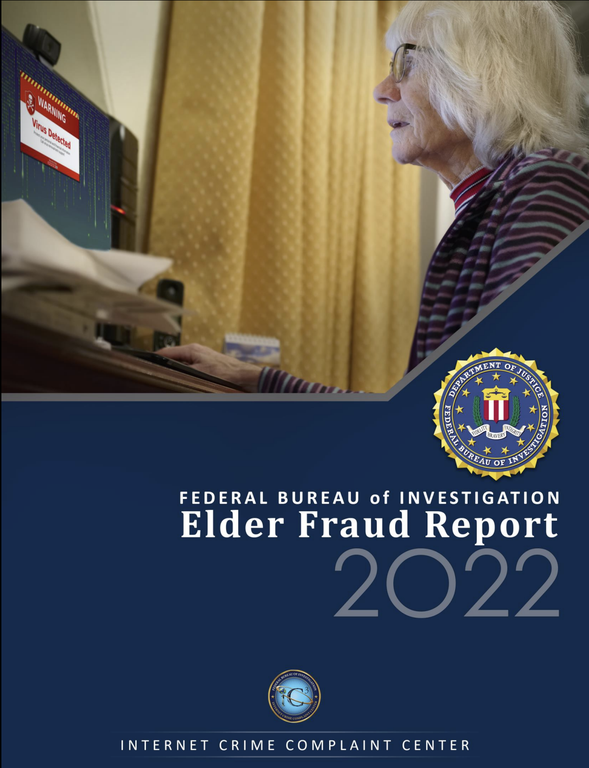 2022 Elder Fraud Report Cover