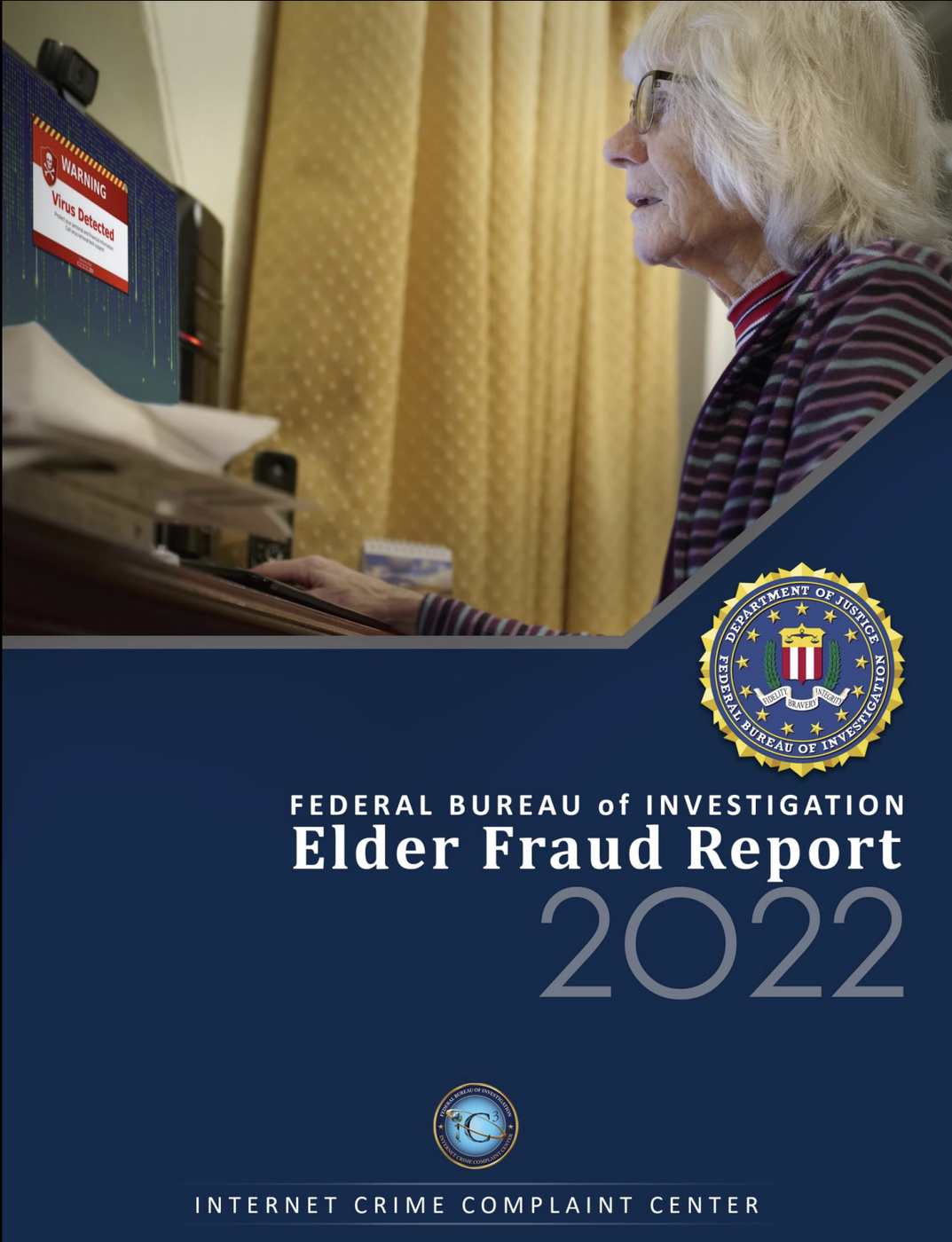 Cover of IC3 2022 Elder Fraud Report