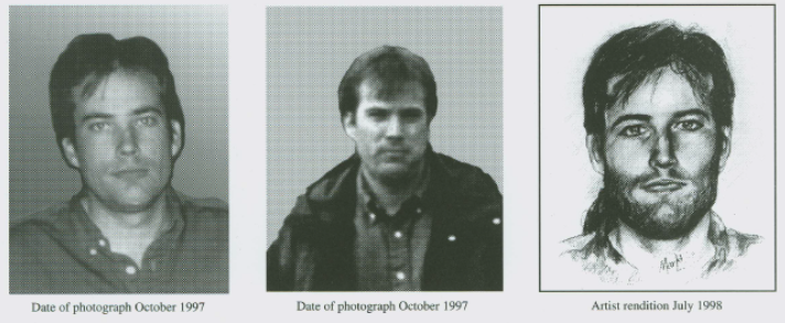 Eric Rudolph Wanted Poster - Cropped images Only