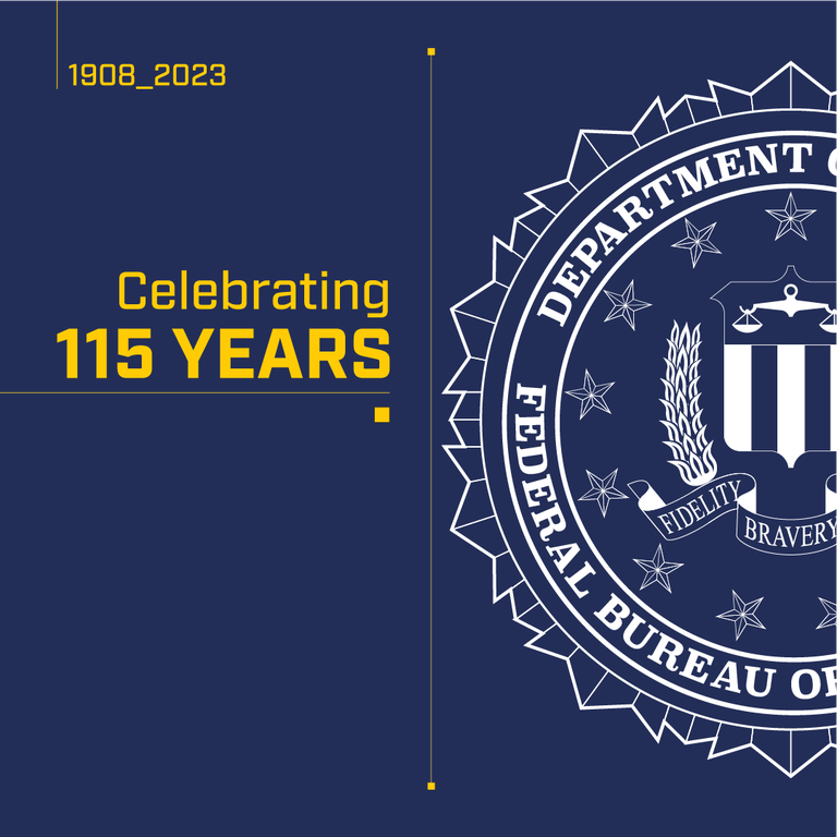 FBI 115th Anniversary EN 2023