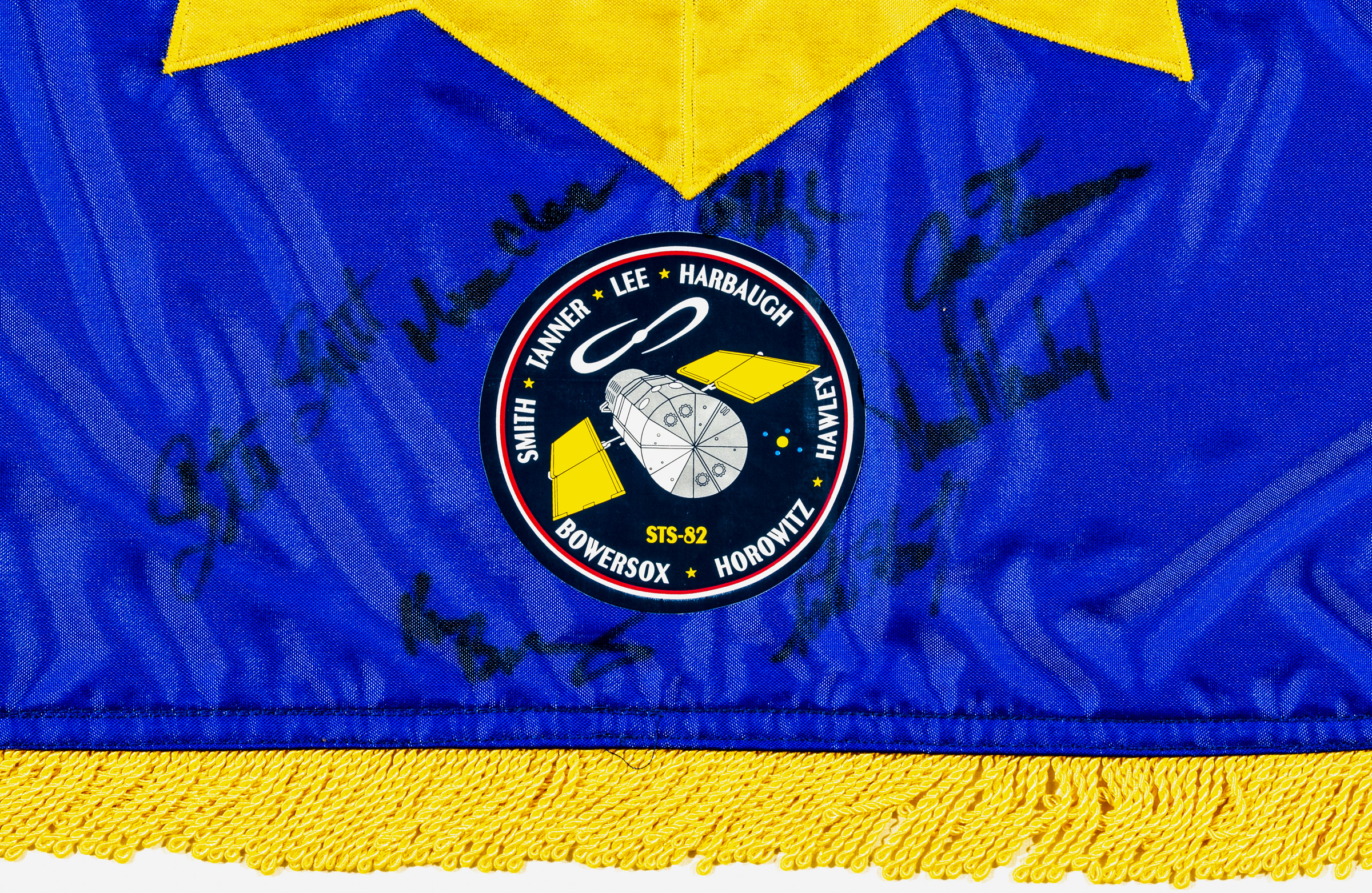 FBI Flag in Space Signature and Seal