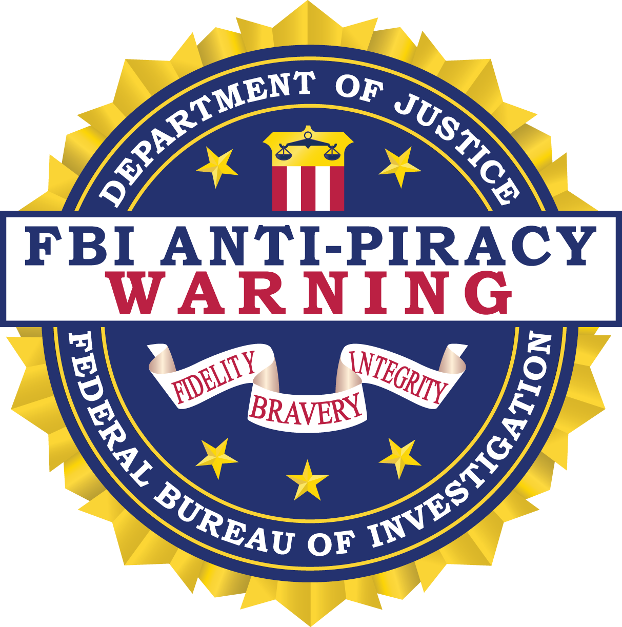 Fbi Anti Piracy Warning Seal Fbi - roblox fbi badge