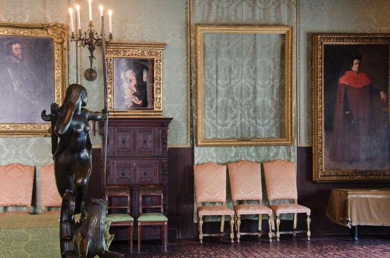 Empty Frame at Gardner Museum Empty Frame at Gardner Museum