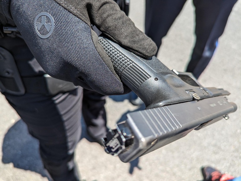 Confiscated Glock Switch-Operation Clean House New Orleans