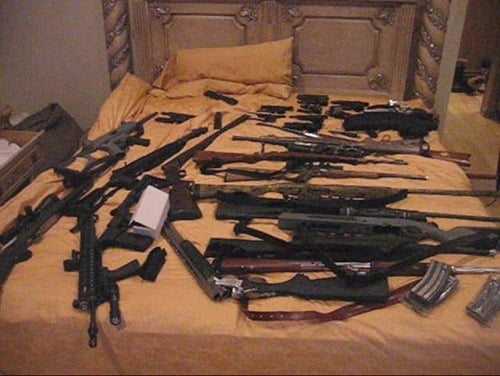 Firearms Seized During Armenian Power Investigation