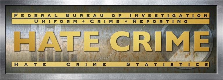 Logo for the FBI's Hate Crime Statistics data collection, part of the Uniform Crime Reporting (UCR) program.