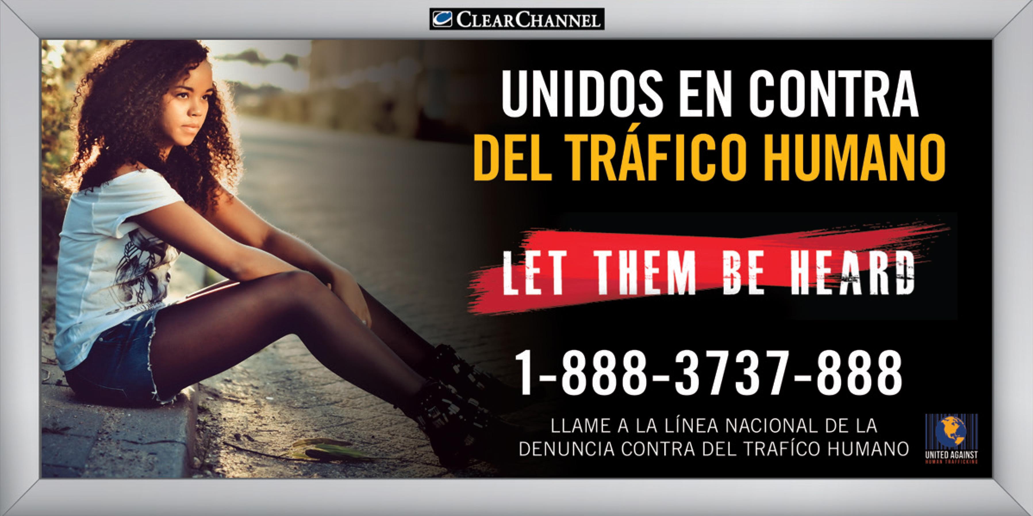 Human Trafficking Billboard-Spanish (6/3/14)