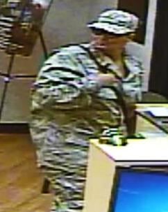 Baytown, Texas Bank Robbery Suspect, Photo 2 of 2 (10/9/14)