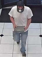 Coral Springs, Florida Bank Robbery Suspect, Photo 4 of 4 (10/3/15)
