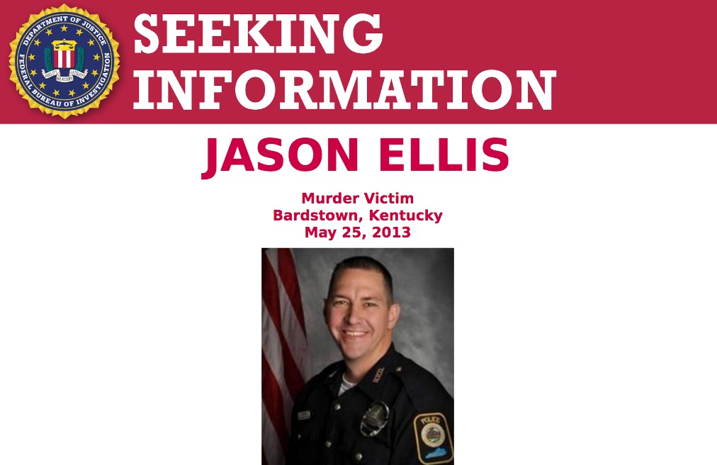 Screenshot of top portion of Seeking Information poster for Jason Ellis