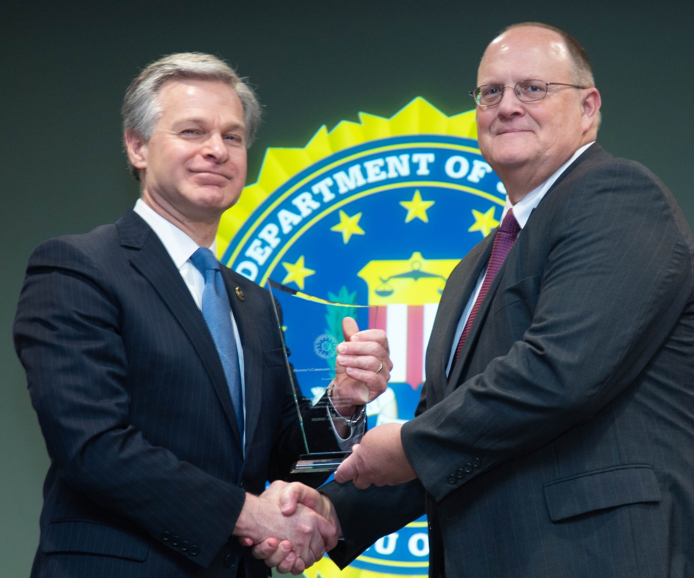 FBI Kansas City 2022 Director’s Community Leadership Award recipient Carl Taylor.