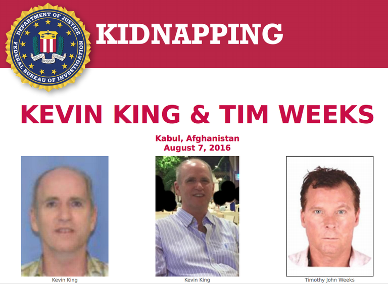 Kidnapping Victims Kevin King and Tim Weeks
