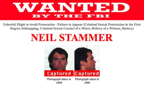 Former New Mexico resident Neil Stammer was captured in Nepal in 2014 after 14 years on the run. Stammer, who once owned a New Mexico magic shop, was arrested in 1999 on multiple state charges including child sex abuse and kidnapping.