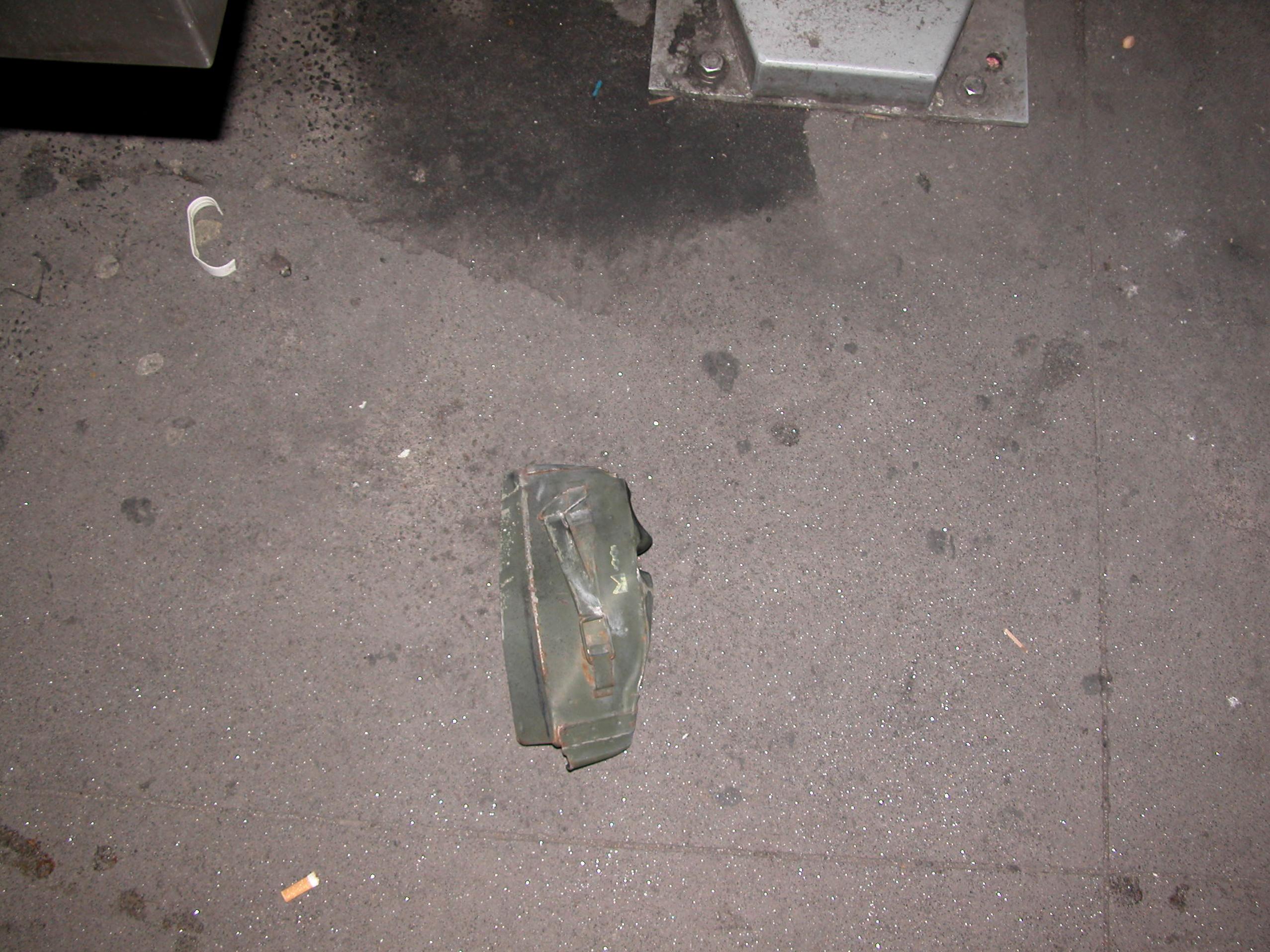 Ammunition can found at the scene of the unsolved March 6, 2008 bombing of the United States Armed Forces Recruiting Station in Times Square. See https://www.fbi.gov/contact-us/field-offices/newyork/news/press-releases/more-than-100-000-being-offered-for-information-in-unsolved-2008-times-square-bombing for more details.