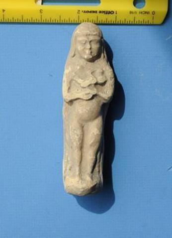Nude Female with Baby, Likely Promoted Fertility Nude Female with Baby, Likely Promoted Fertility